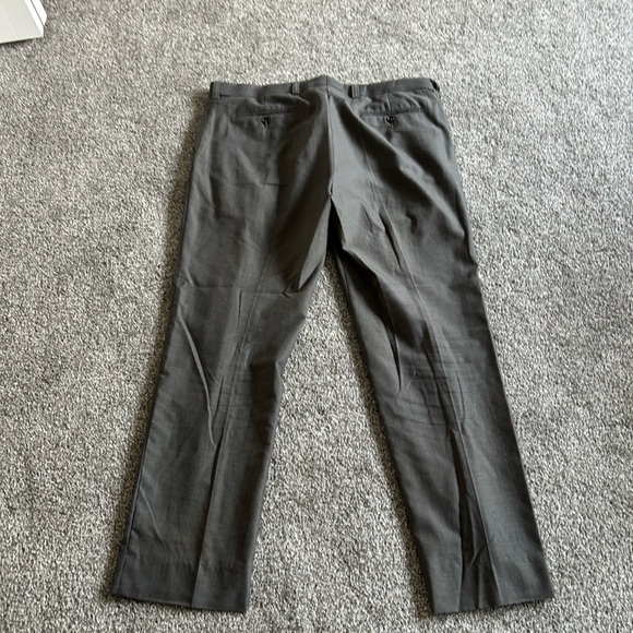 Men's Grey Dress Pants - Picture 3 of 3
